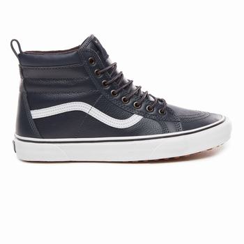 Férfi Vans Sk8-Hi Mte Magasszárú Cipő VA0813725 Sky Captain/Leather